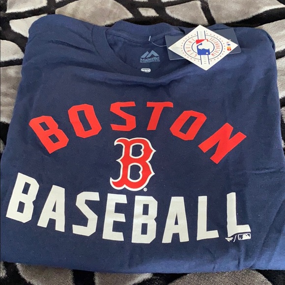 NWT Boston (Red Sox) baseball logo Tshirt/tee - Picture 1 of 8